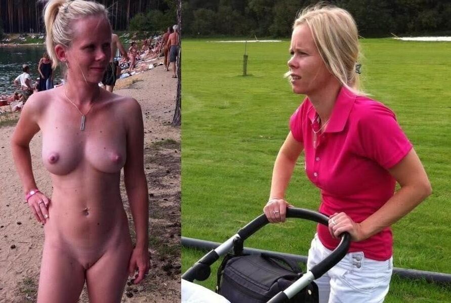 sexy amateur slim blonde MILF from Czech