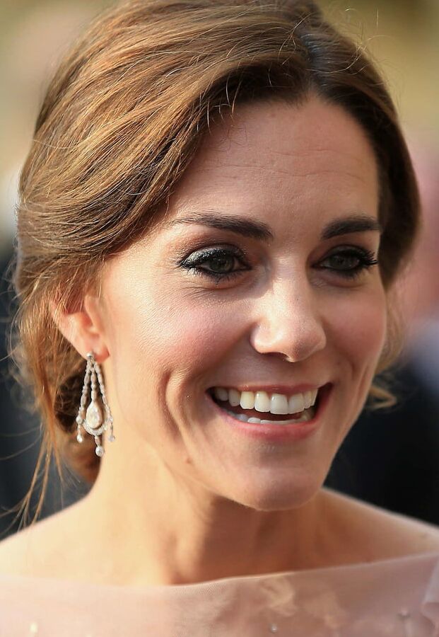 Kate Middleton pulling lots of cute faces