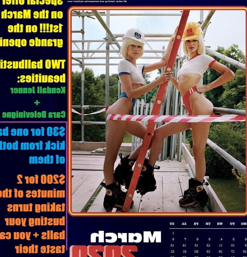 Celeb Femdom Captions (celebrity slave, ballbusting, JOI)