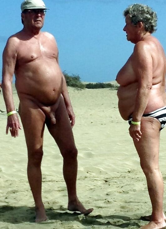 old couples posing