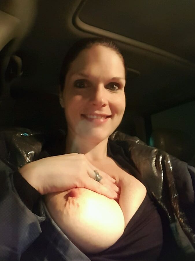 Sarah big nips Knight