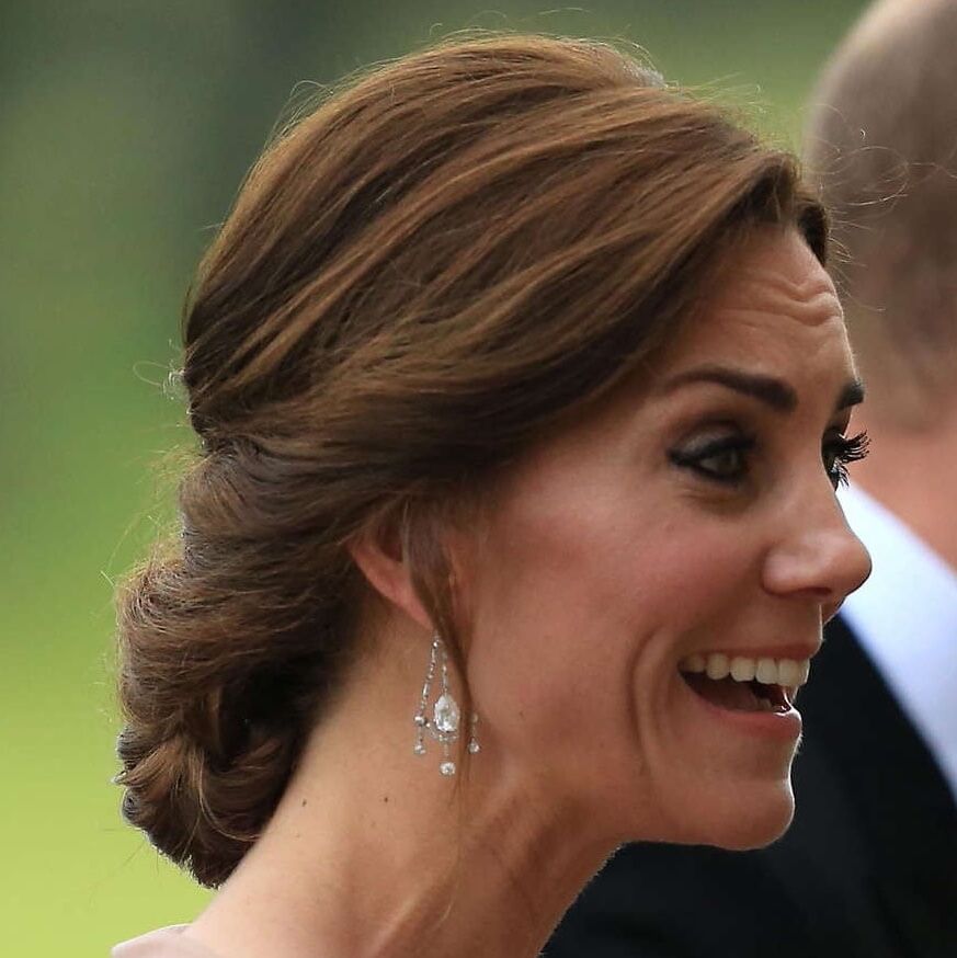 Kate Middleton pulling lots of cute faces
