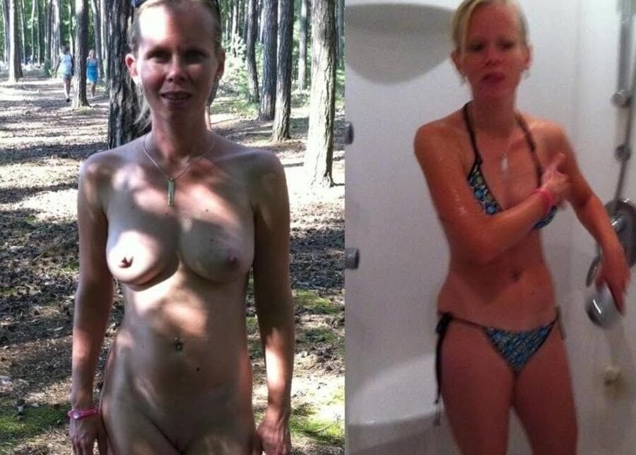 sexy amateur slim blonde MILF from Czech