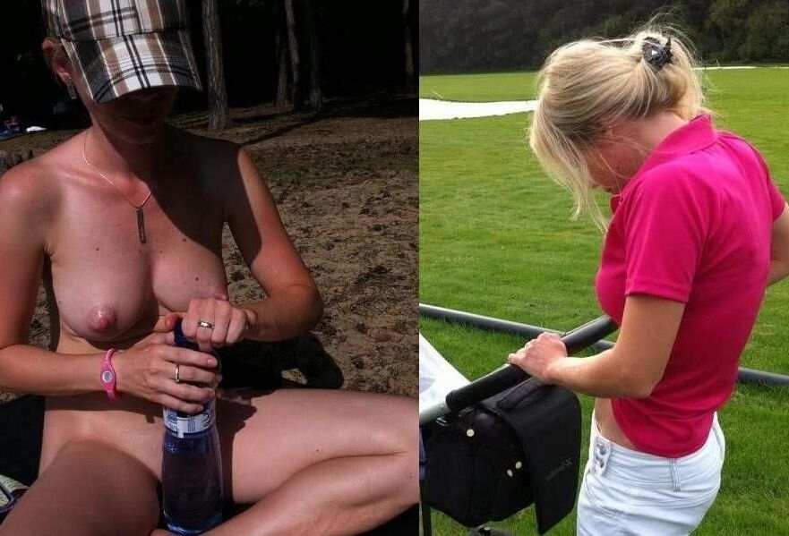 sexy amateur slim blonde MILF from Czech