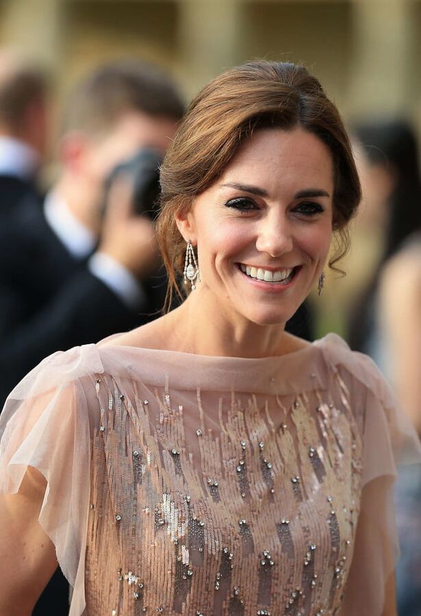 Kate Middleton pulling lots of cute faces