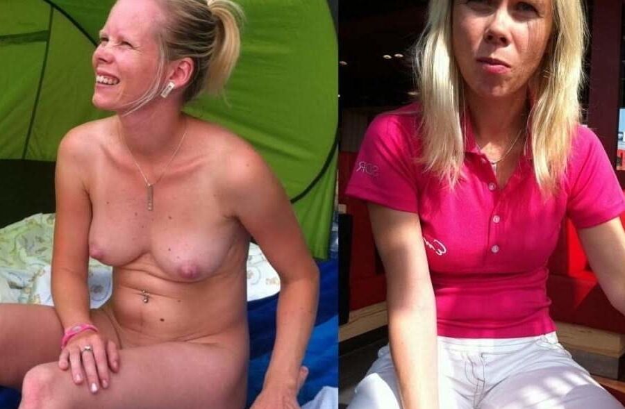 sexy amateur slim blonde MILF from Czech