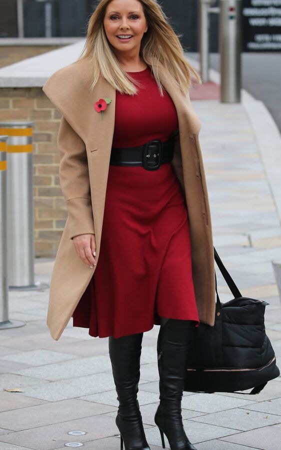 Carol Vorderman Leather Boots