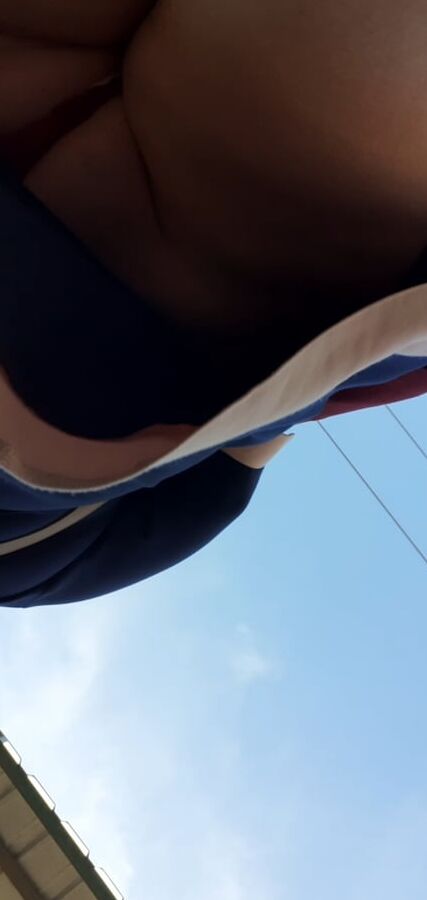 Blonde pawg ups