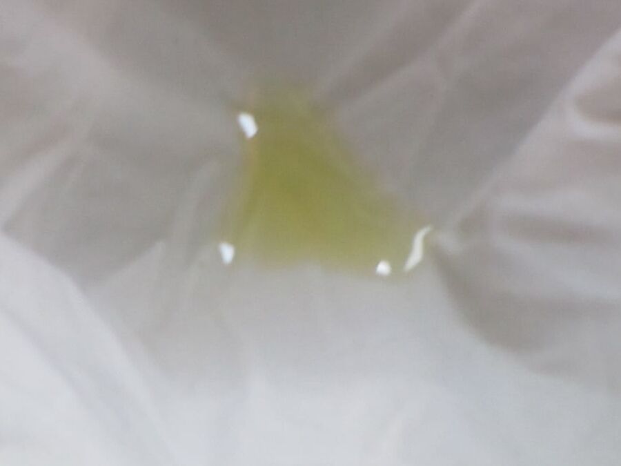 white blouse piss