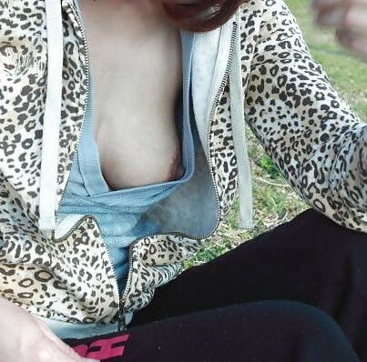 Japanese free range nipple