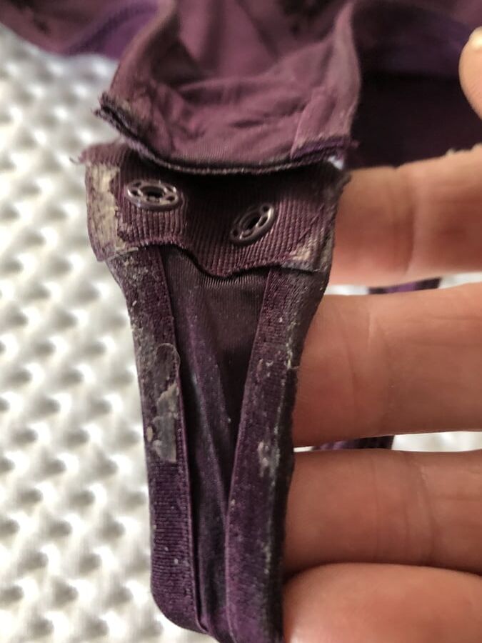 My sluts dirty panties.