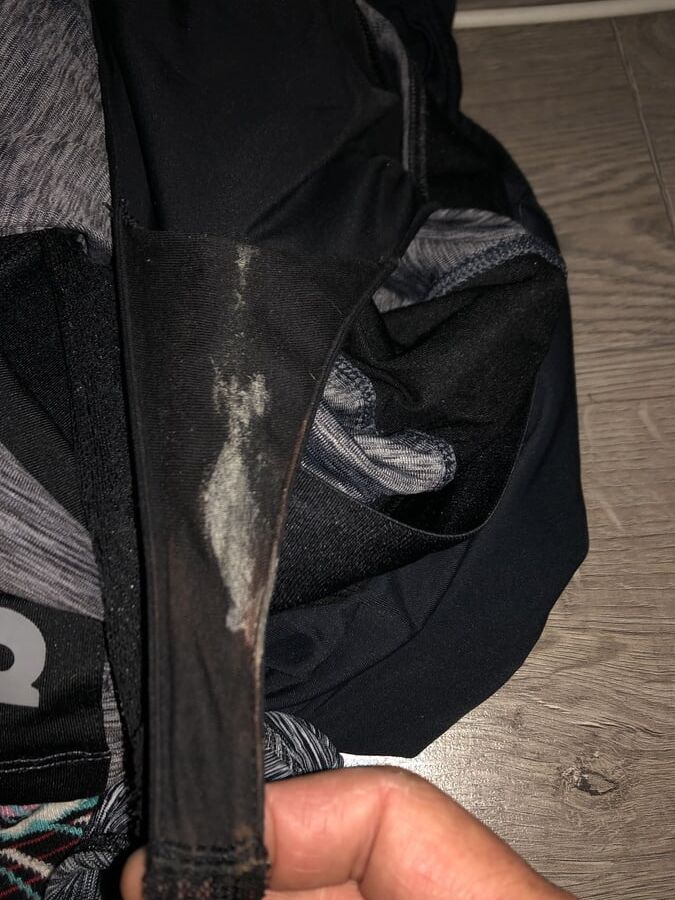 My sluts dirty panties.