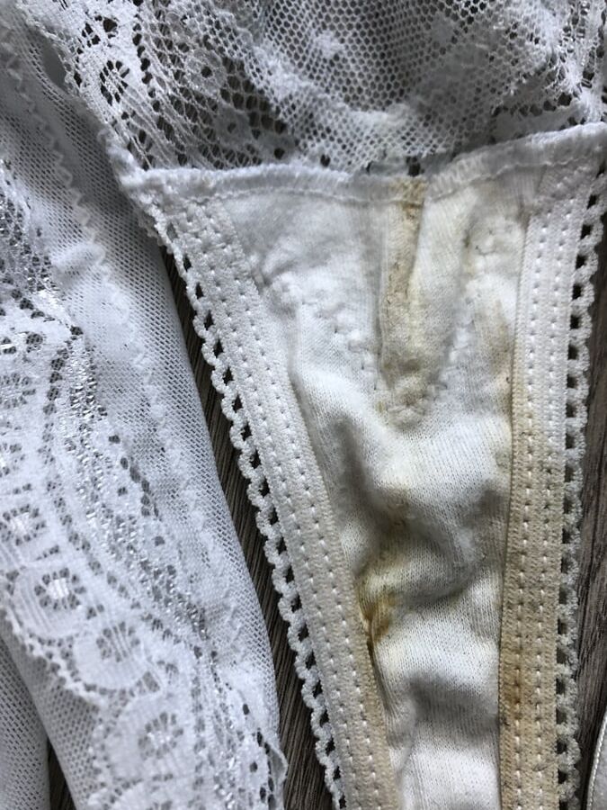 My sluts dirty panties.
