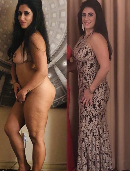 Dressed Undressed Everyday Curvy Milfs