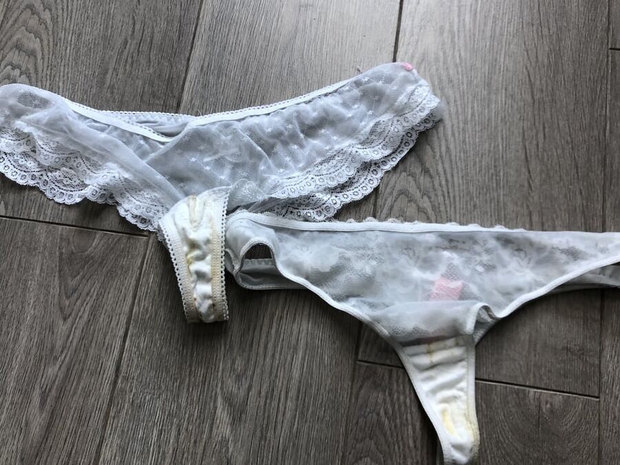 My sluts dirty panties.