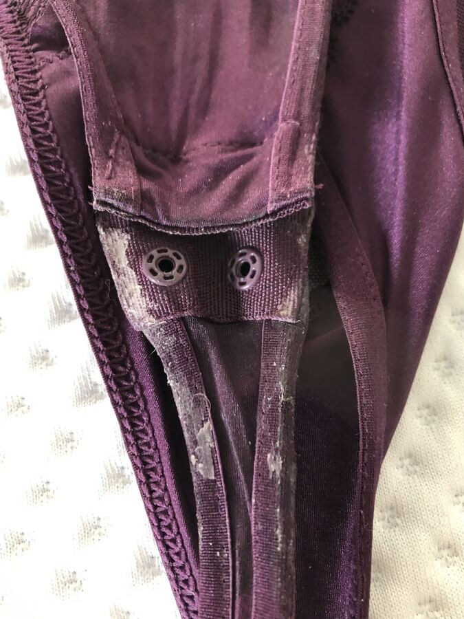 My sluts dirty panties.