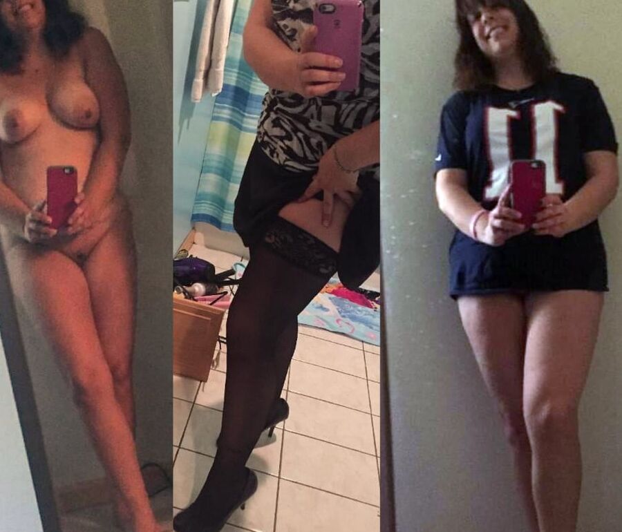 Dressed Undressed Everyday Curvy Milfs