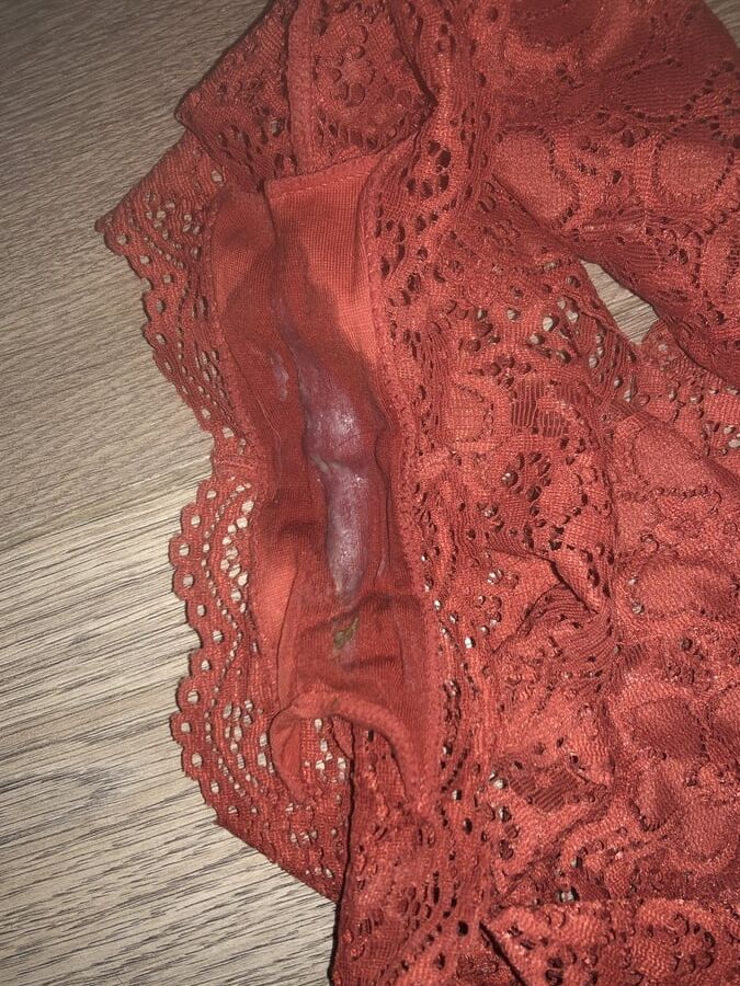 My sluts dirty panties.
