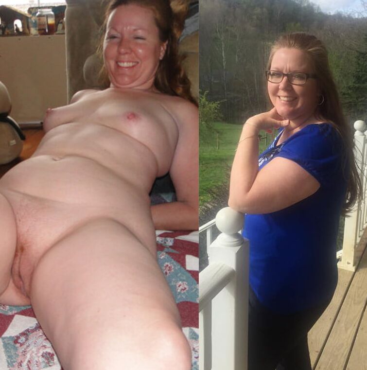 Dressed Undressed Everyday Curvy Milfs