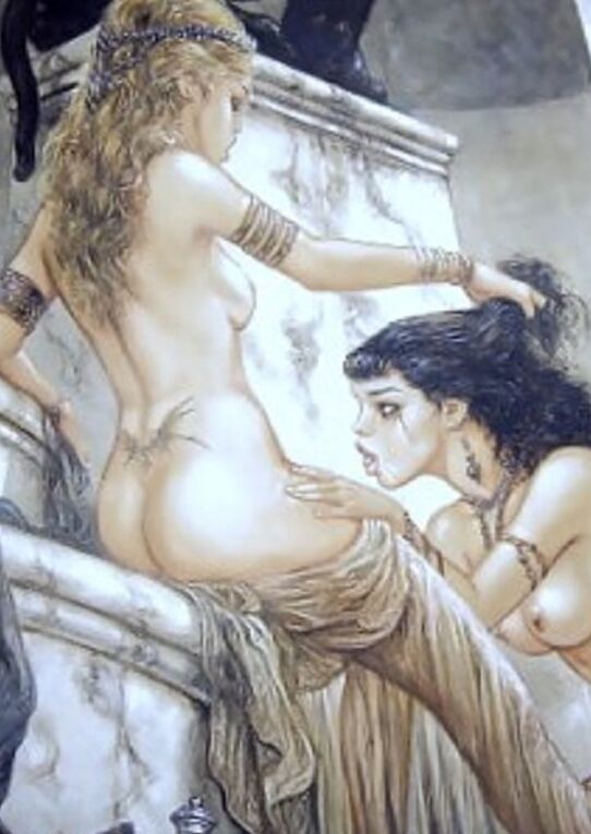 Lesbian drawings