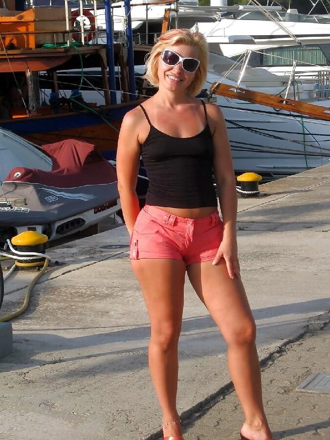 hot blonde milf