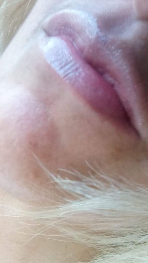 Tiger girlfriends lips