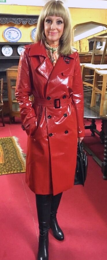 Pvc boots leather latex