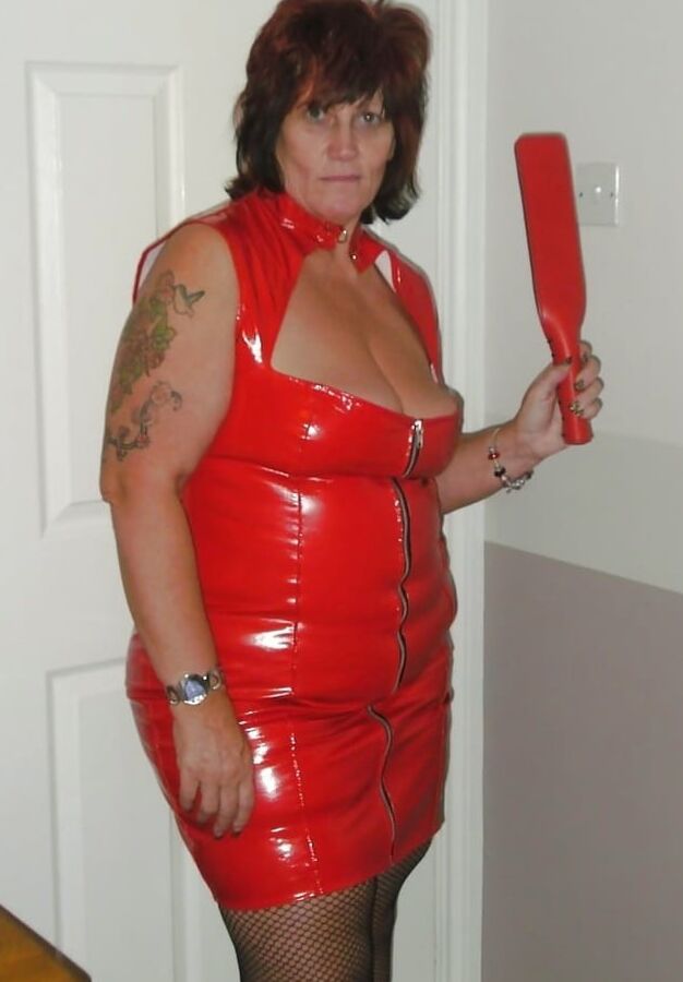Pvc boots leather latex