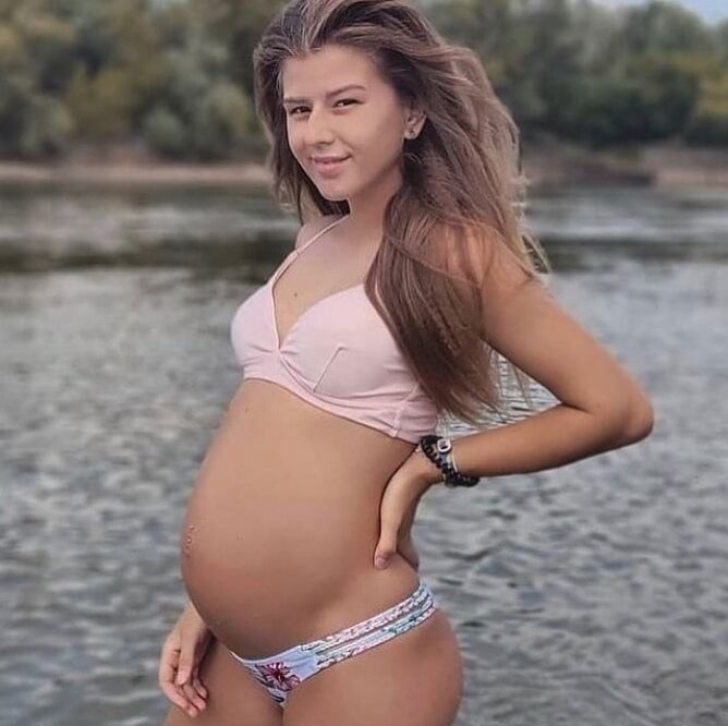 Sexy fertile and pregnant