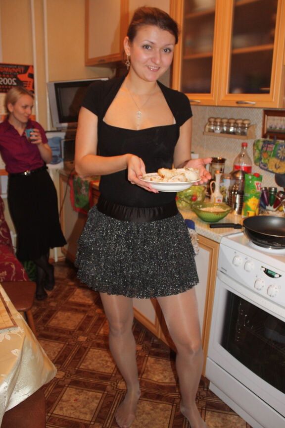something in the oven?