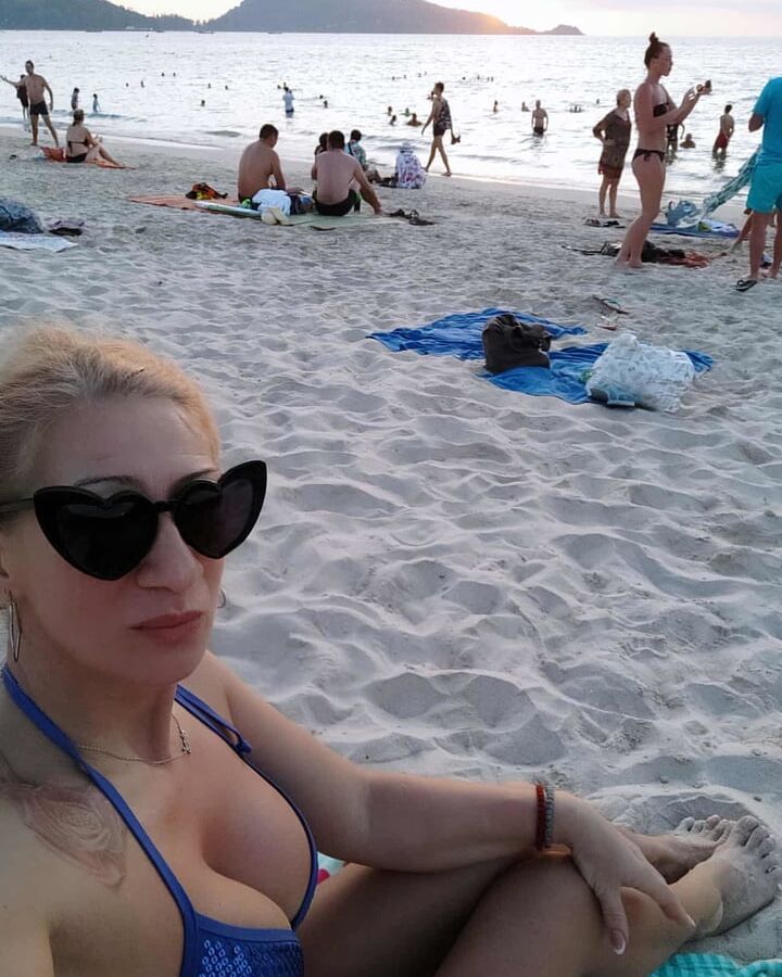 Serbian hot whore blonde milf big natural tits Ana Ciric