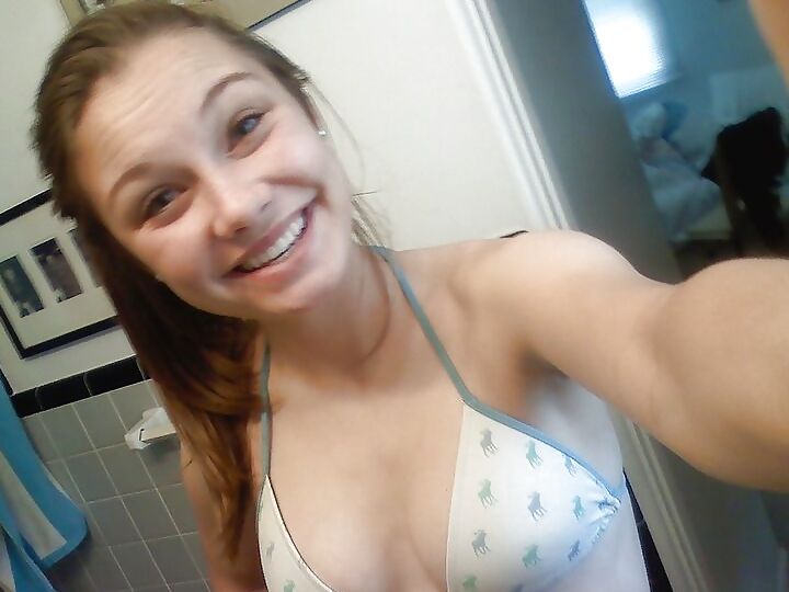 Bathroom selfie