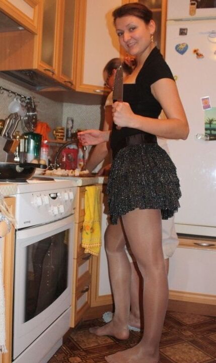 something in the oven?