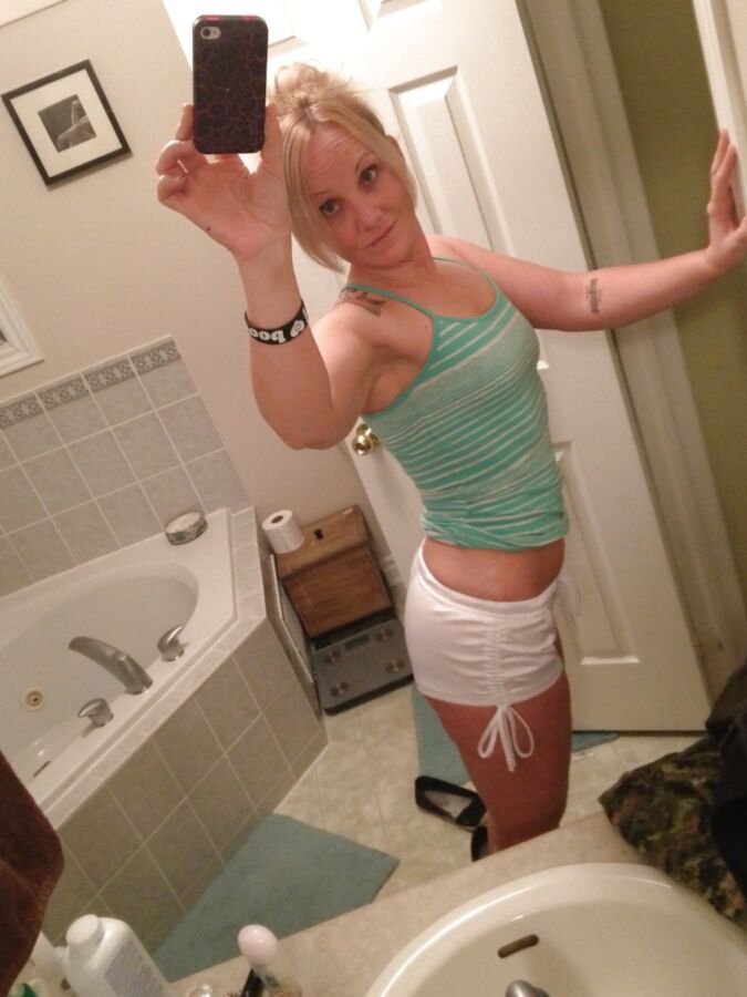 Bathroom selfie