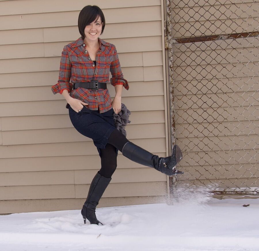 Fashionista Mum in Tights