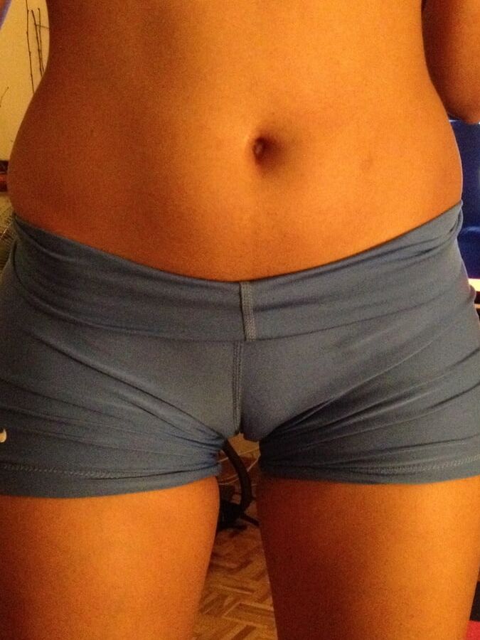 What she wears to the gym.