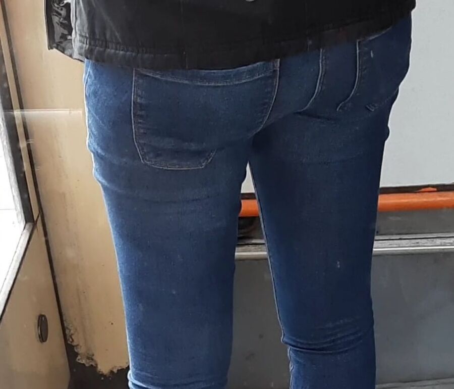 Ass in jeans