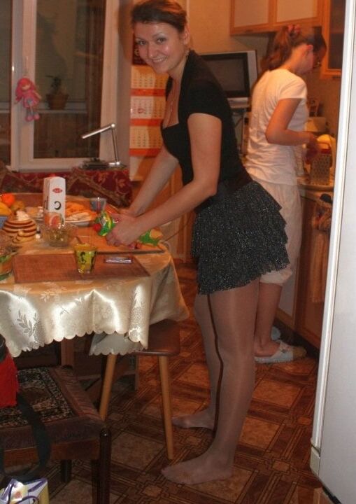 something in the oven?
