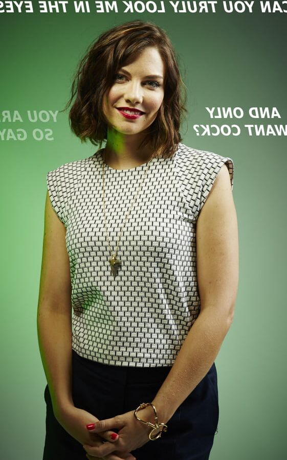 Lauren Cohan Bi Captions