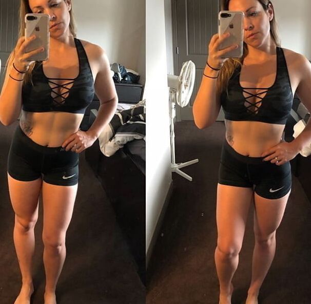 What she wears to the gym.