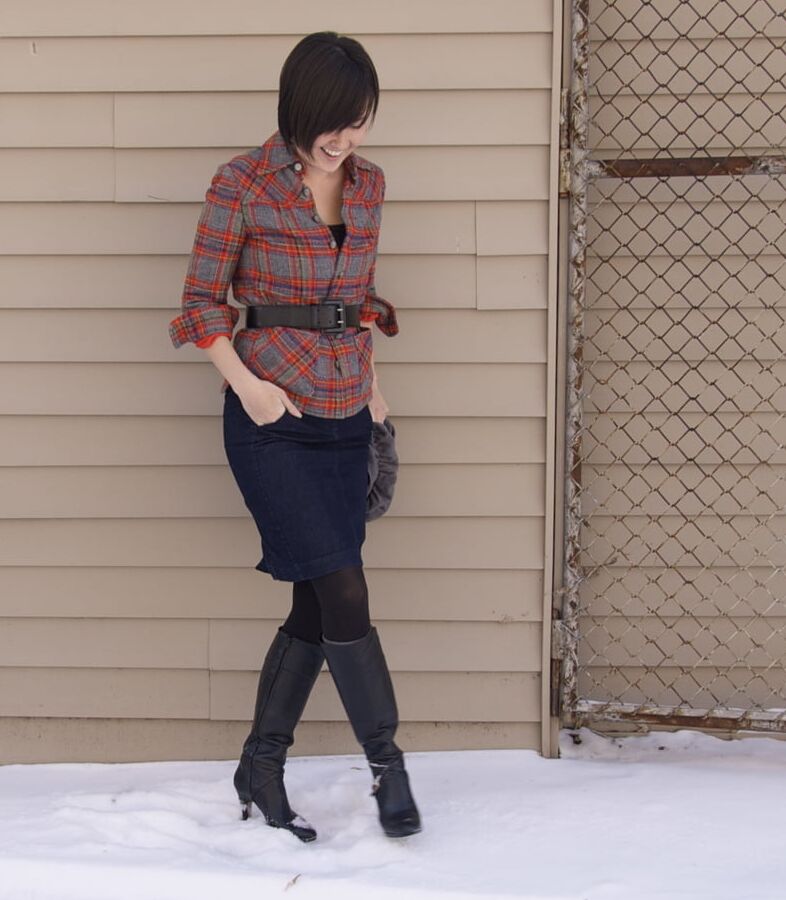 Fashionista Mum in Tights