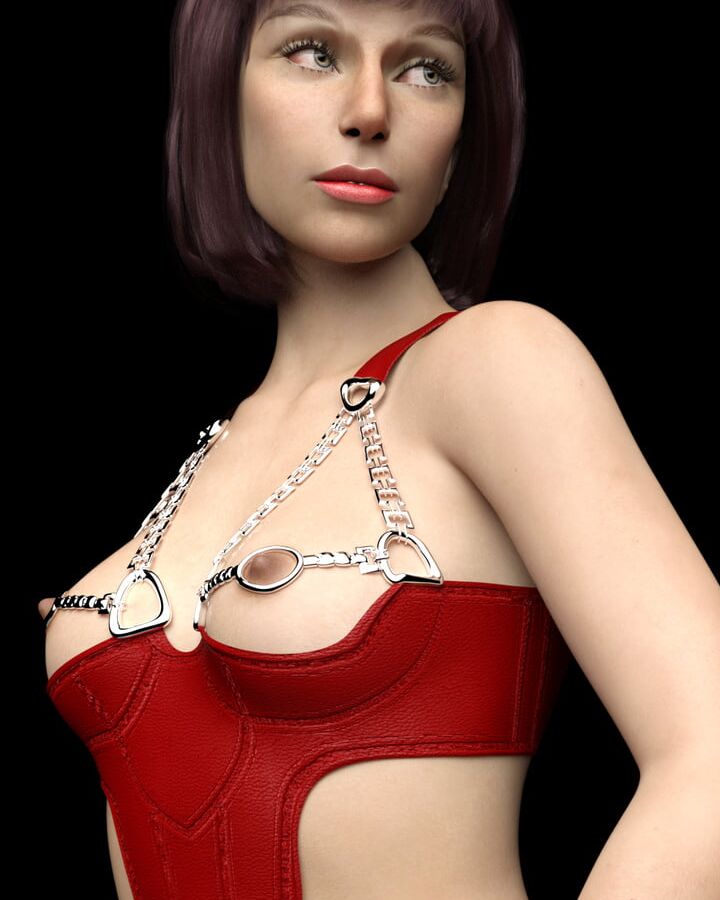 sexy female portraits (cartoon)