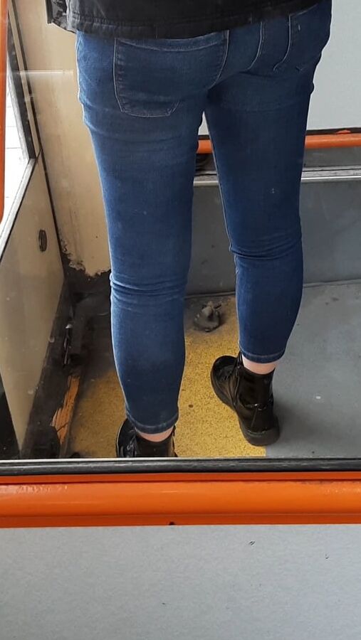 Ass in jeans