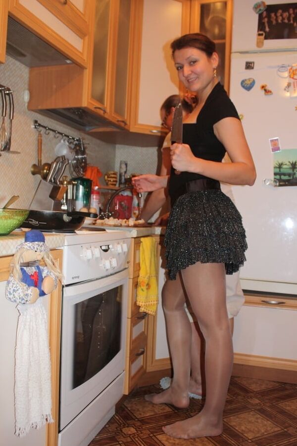 something in the oven?