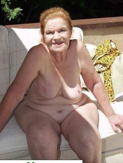 Grannies out in the sun