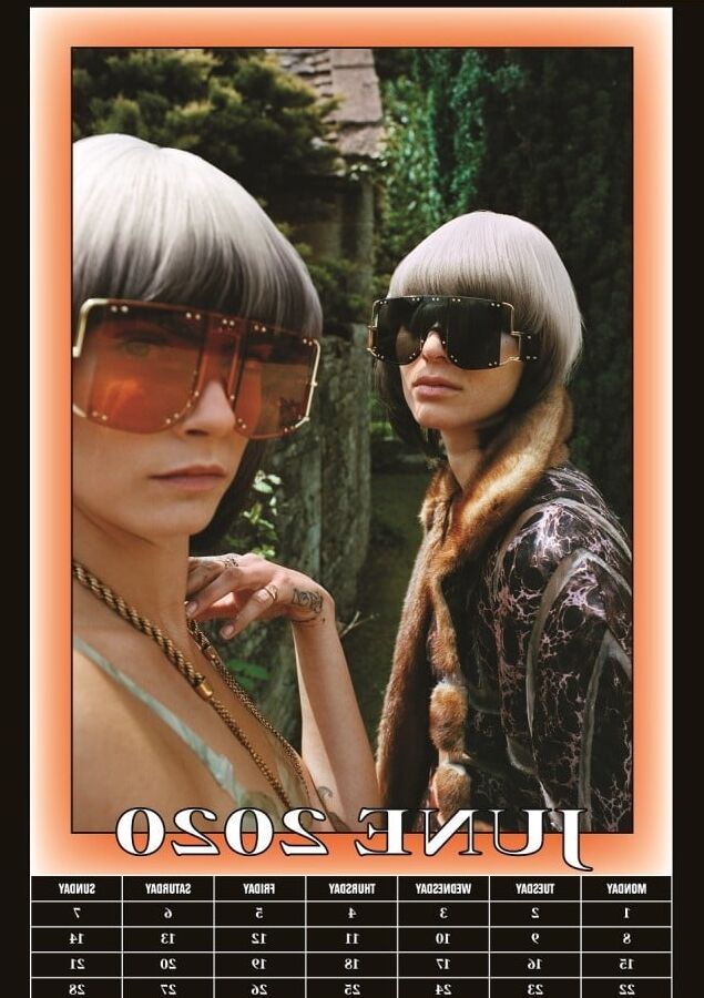 Chaos - Calendar (Scans): Cara &amp; Kendall