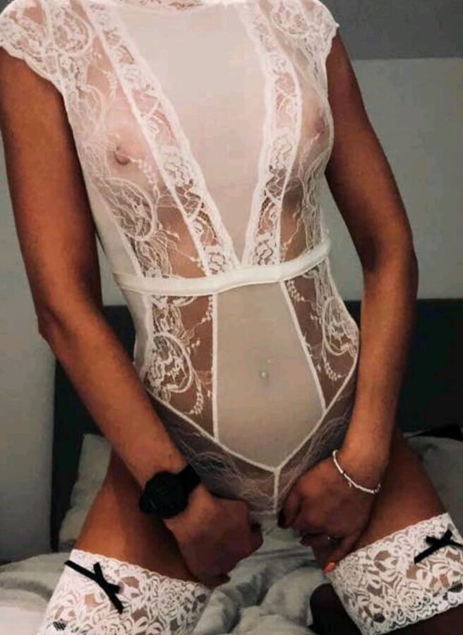 Blonde fake tits