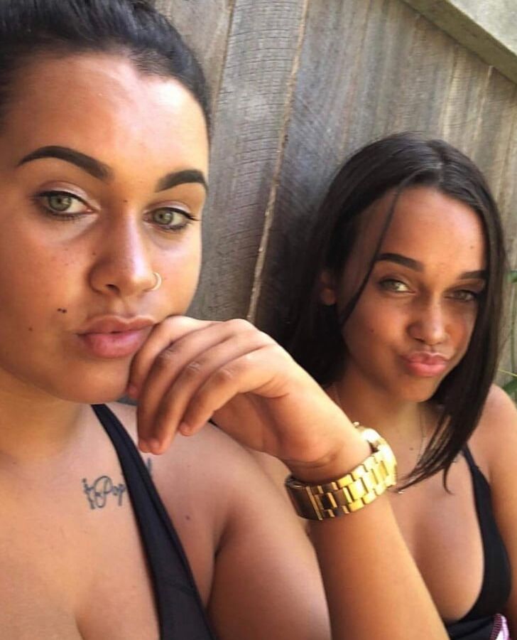 Two whore Aboriginal sisters