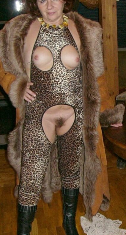 Paul&;s slut in a tiger costume for fucking