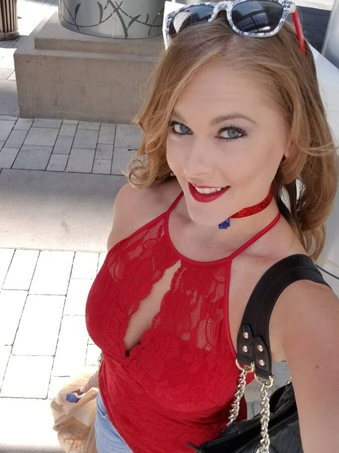 Blonde MILF goes black